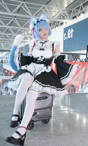 Sweet Enchantment: Coser Hua Qi Hana as Neko Rem Part02 - image 33