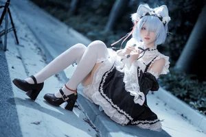 Sweet Enchantment: Coser Hua Qi Hana as Neko Rem Part02 - image 38