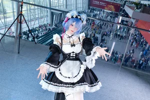 Sweet Enchantment: Coser Hua Qi Hana as Neko Rem Part02 - image 4
