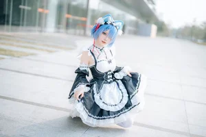 Sweet Enchantment: Coser Hua Qi Hana as Neko Rem Part02 - image 12