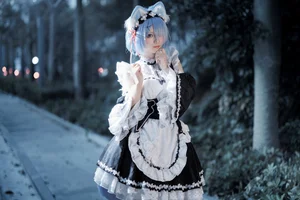 Sweet Enchantment: Coser Hua Qi Hana as Neko Rem Part02 - image 29