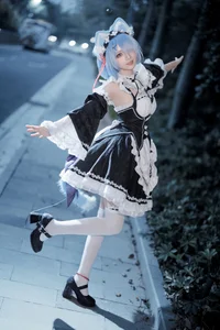 Sweet Enchantment: Coser Hua Qi Hana as Neko Rem Part02 - image 39
