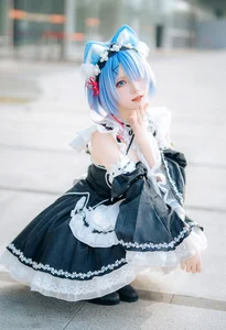 Sweet Enchantment: Coser Hua Qi Hana as Neko Rem Part02 - image 37