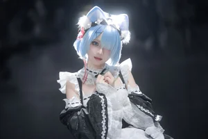 Sweet Enchantment: Coser Hua Qi Hana as Neko Rem Part02 - image 17