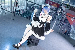 Sweet Enchantment: Coser Hua Qi Hana as Neko Rem Part02 - image 9