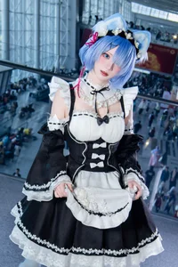 Sweet Enchantment: Coser Hua Qi Hana as Neko Rem Part02 - image 6