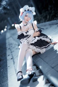 Sweet Enchantment: Coser Hua Qi Hana as Neko Rem Part02 - image 22