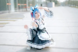Sweet Enchantment: Coser Hua Qi Hana as Neko Rem Part02 - image 5
