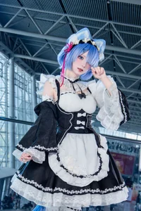 Sweet Enchantment: Coser Hua Qi Hana as Neko Rem Part02 - image 24