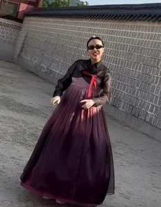 Chic Oversized Fashion Trends: How Diệu Nhi Masters the Art of Hiding the Waistline with Sophisticated Style - image 0