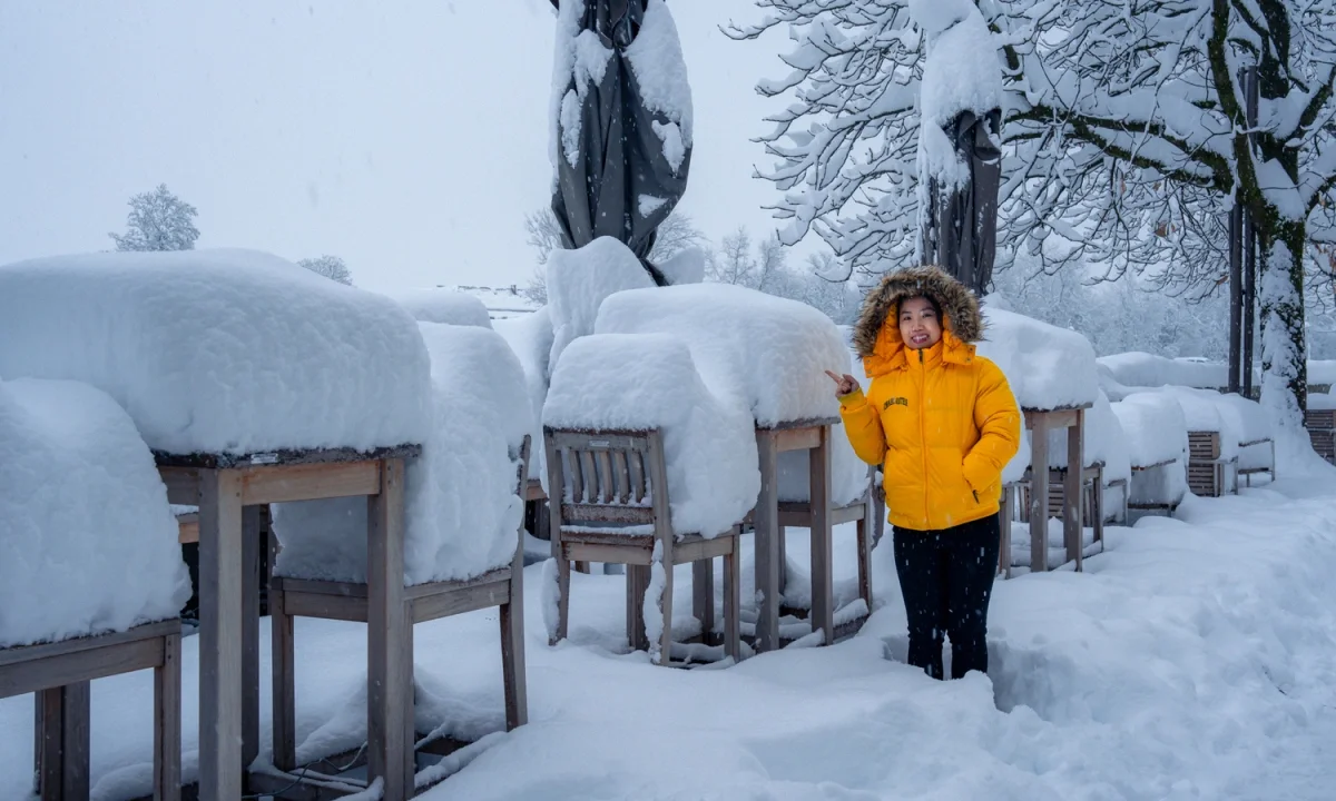 Exploring Munich's Winter Wonderland During a Record-Breaking Snowstorm