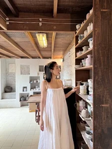 Ngoc Trinh Shares Peaceful Post-Tet Moments Making Pottery with Adopted Daughter Be He - image 4