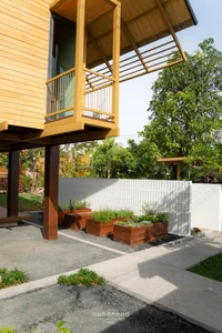 House L~M: Innovative Two-Story Home Transformation Through Creative Roof Restructuring - image 16
