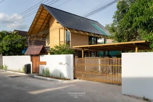 House L~M: Innovative Two-Story Home Transformation Through Creative Roof Restructuring - image 1