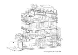 TAA OFFICE: A 500m2 Urban Forest Oasis in the Heart of Ho Chi Minh City - image 17
