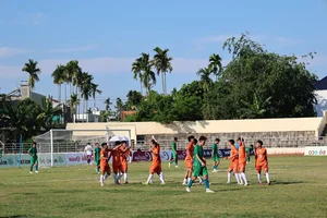 Quang Ngai FC Makes Strong Return with Thrilling Draw Against Lam Dong - image 5