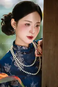 Elegant Traditional Ao Dai Beauty: Capturing Asian Grace in Golden Hour Light. - image 5