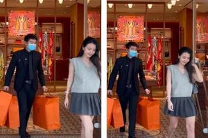 Schoolyard Beauty Spotted on Massive Hermes Shopping Spree - image 9