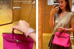 Schoolyard Beauty Spotted on Massive Hermes Shopping Spree - image 2