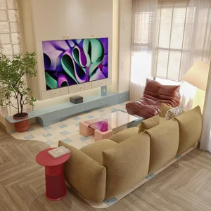 Vibrant Mid-Century Modern Gen Z Apartment Design at Celesta Rise T4 Saigon - image 1