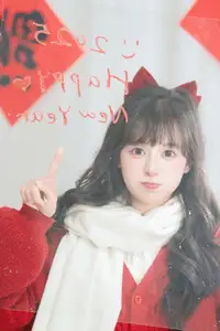 YiTuYu Vol.8524: Xia Yu Xiao Nian Embraces Lunar New Year in Radiant Red Sweater Style - image 21