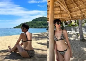 Ageless Elegance: Doan Van Hau’s Mother-in-Law Stuns in Viral Maternity Photo Session - image 2