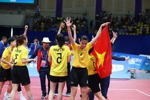 Breathtaking Moments of Vietnam Women's Sepak Takraw Gold Win at ASIAD 19 - image 12