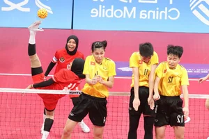 Breathtaking Moments of Vietnam Women's Sepak Takraw Gold Win at ASIAD 19 - image 0