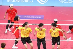 Breathtaking Moments of Vietnam Women's Sepak Takraw Gold Win at ASIAD 19 - image 4
