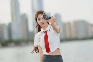 Captivating Portraits: YiTuYu Art Language Vol.7392 Featuring the Graceful Zhou Zhou - image 14