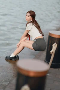 Captivating Portraits: YiTuYu Art Language Vol.7392 Featuring the Graceful Zhou Zhou - image 10