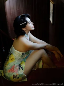 Elegant Modern Cheongsam Fashion and Oriental Aesthetic Photography: XiuRen No.10749 Featuring the Graceful Lilyanna - image 1
