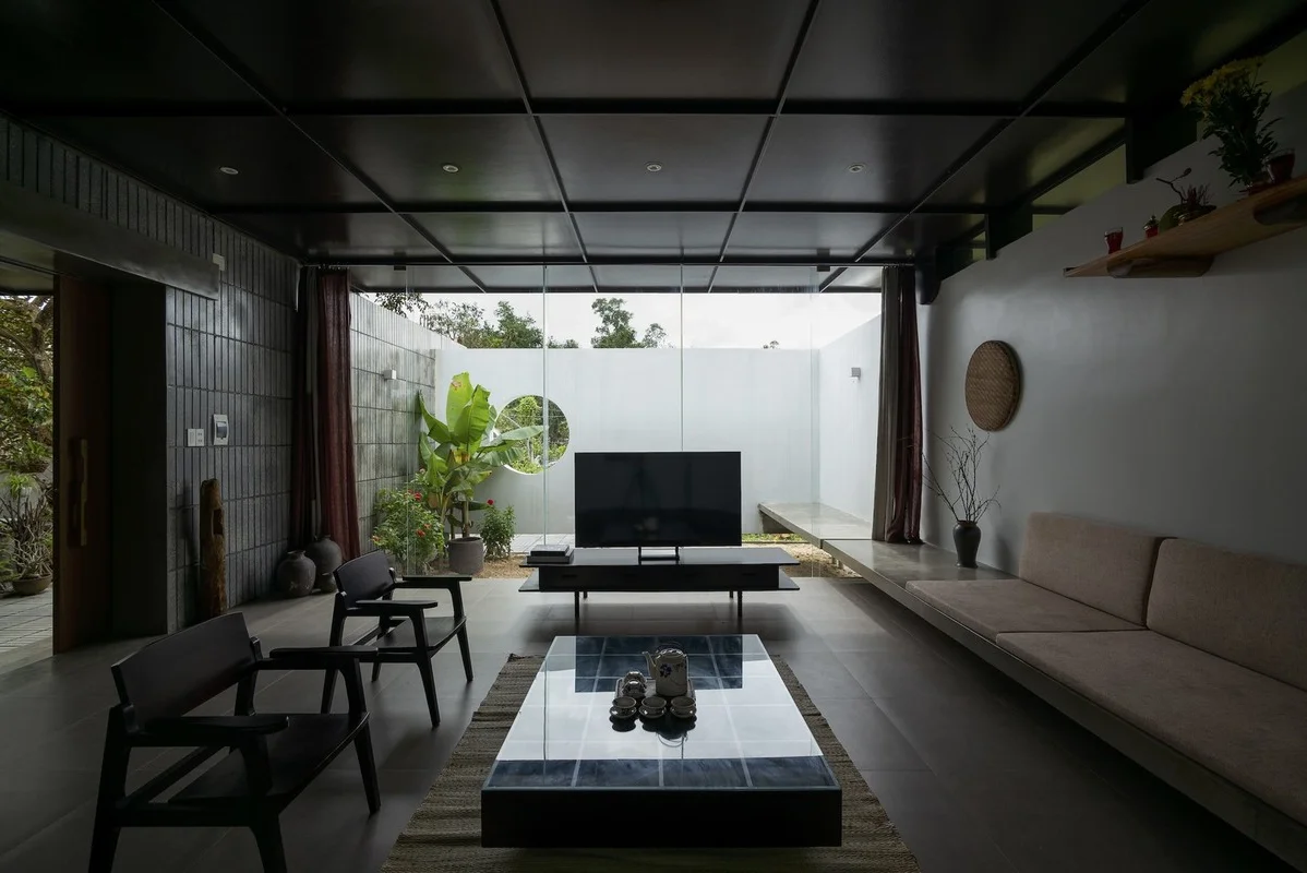Cozy Modern One-Story House Nestled in the Lush Forests of Quang Nam