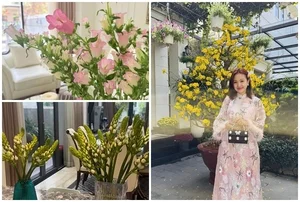 Inside the Stunning 200m2 Floral Villa of the Famous Nhat Ky Vang Anh Actress - image 3