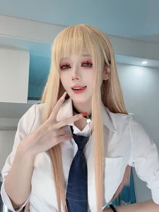 Coser@九言 (Jiu Yan) - Marin Kitagawa 喜多川海梦 Cosplay (59P-5V) - image 7