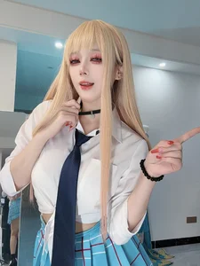 Coser@九言 (Jiu Yan) - Marin Kitagawa 喜多川海梦 Cosplay (59P-5V) - image 6