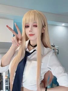 Coser@九言 (Jiu Yan) - Marin Kitagawa 喜多川海梦 Cosplay (59P-5V) - image 1