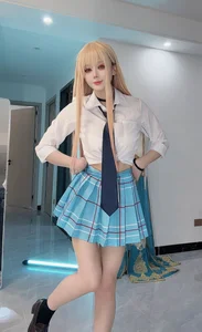Coser@九言 (Jiu Yan) - Marin Kitagawa 喜多川海梦 Cosplay (59P-5V) - image 4