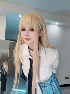 Coser@九言 (Jiu Yan) - Marin Kitagawa 喜多川海梦 Cosplay (59P-5V) - image 11