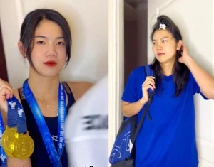 Former Swimmer Anh Vien Receives High Praise Posing Alongside Beauty Queens - image 0