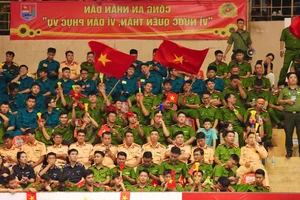 Ho Chi Minh City Police Volleyball Tournament: Hosts Claim Championship - image 5