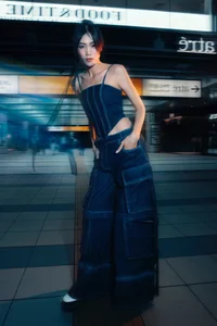 Model Xuan Lan and Daughter Showcase Stunning Street Style in Tokyo Night Photoshoot - image 3