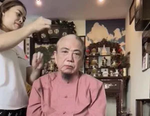 Tuan Hung and Vietnamese Stars Surprise Fans with Bold Shaved Head Transformations - image 0