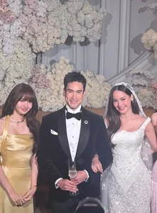 Lisa (BLACKPINK) Dazzles at Yaya-Nadech Wedding Amid International Dating Rumors - image 4