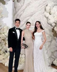 Lisa (BLACKPINK) Dazzles at Yaya-Nadech Wedding Amid International Dating Rumors - image 3