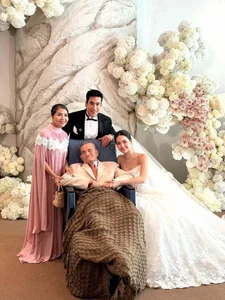 Lisa (BLACKPINK) Dazzles at Yaya-Nadech Wedding Amid International Dating Rumors - image 0
