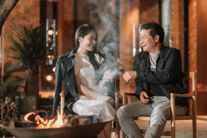 Shark Hung’s Wife Thu Trang Defines Quiet Luxury with Elegant Matching Outfits - image 13