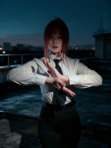 Striking Makima Cosplay Collection: 200+ Cool and Powerful Chainsaw Man Tributes - image 31
