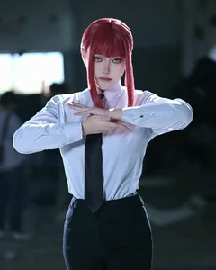 Striking Makima Cosplay Collection: 200+ Cool and Powerful Chainsaw Man Tributes - image 9