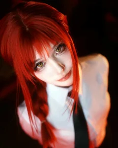 Striking Makima Cosplay Collection: 200+ Cool and Powerful Chainsaw Man Tributes - image 29